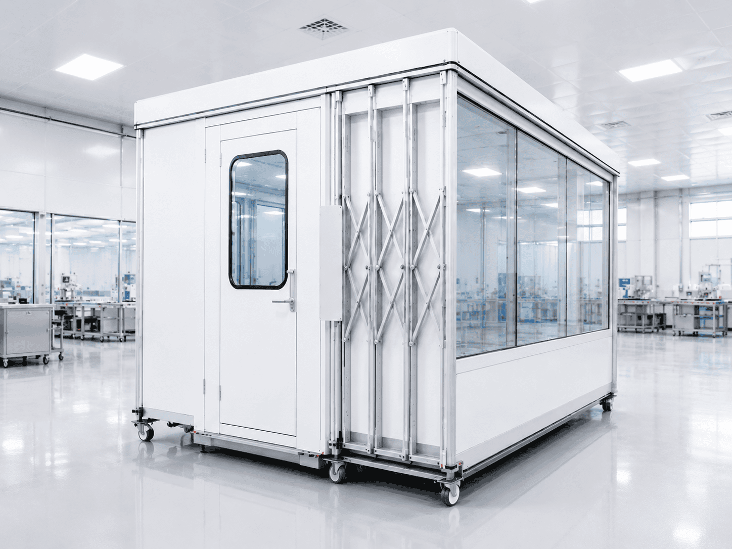 Mobile Expandable Modular Cleanroom