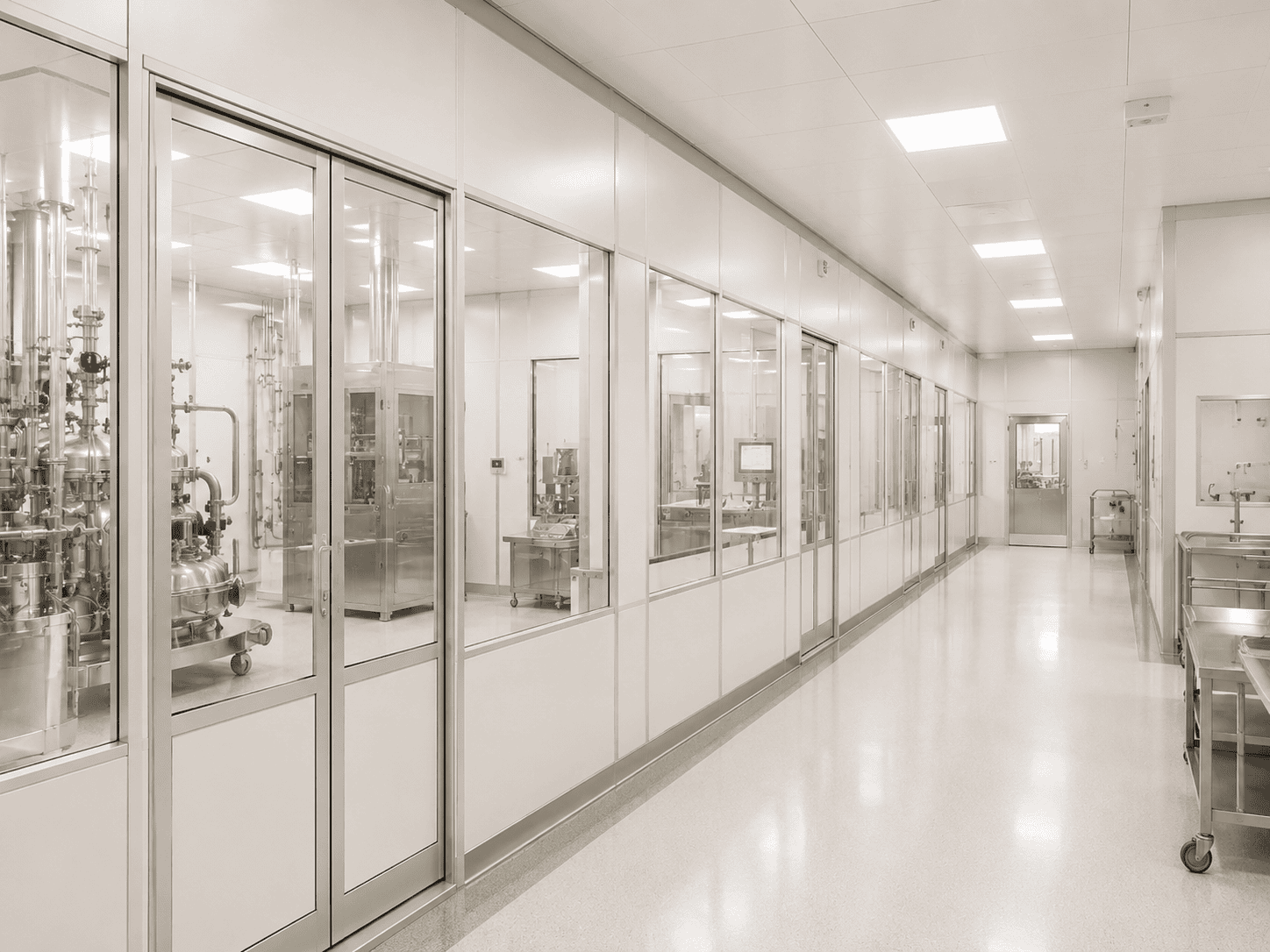 Pharmaceutical GMP Modular Cleanroom 
