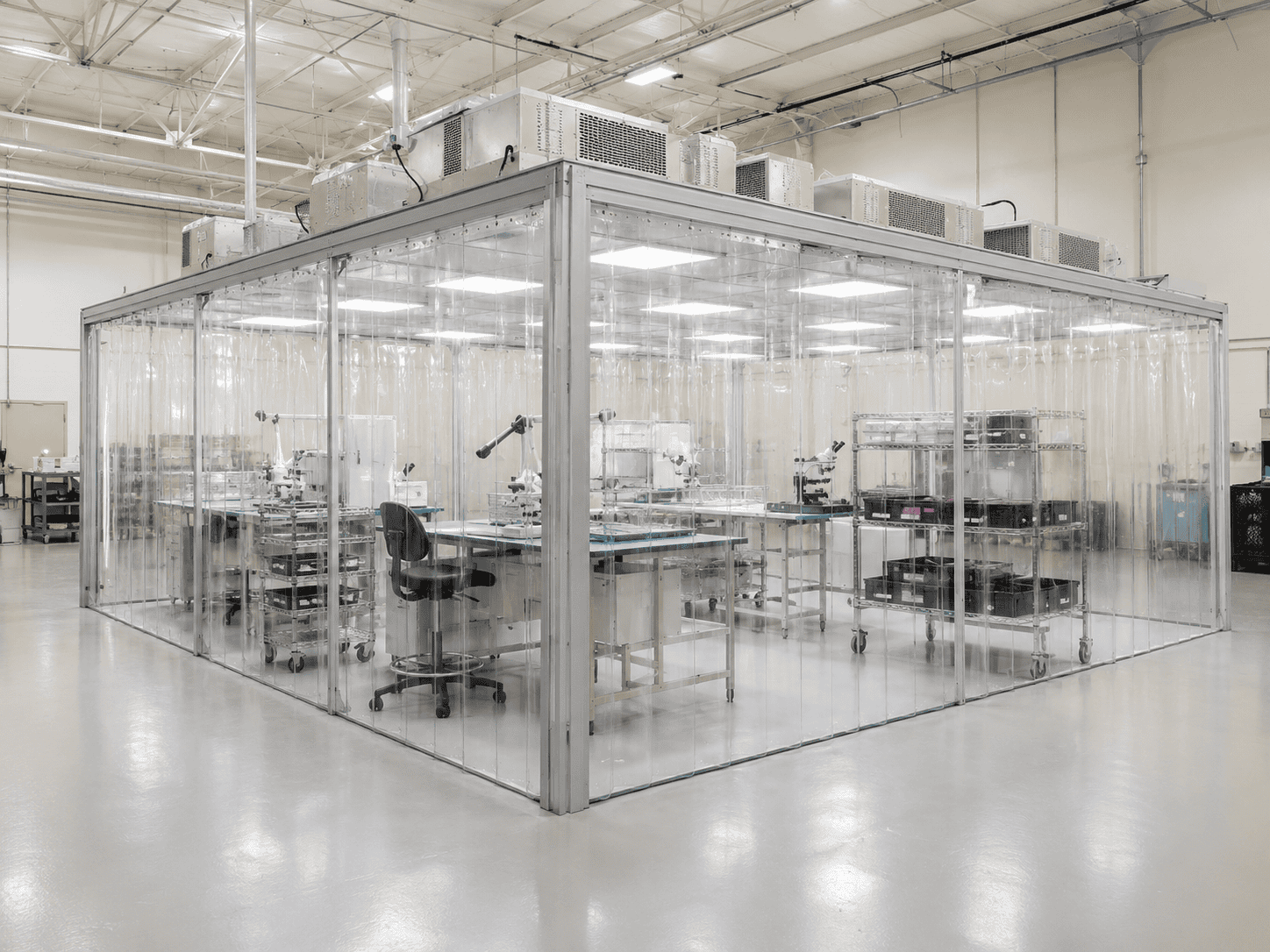ISO 7 Clean Booth 