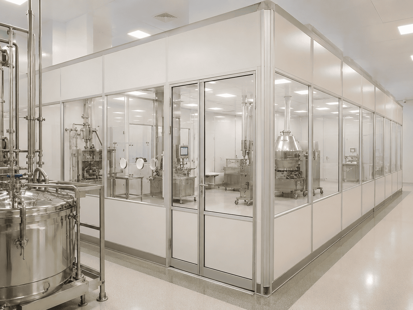 Pharmaceutical GMP Modular Cleanroom 