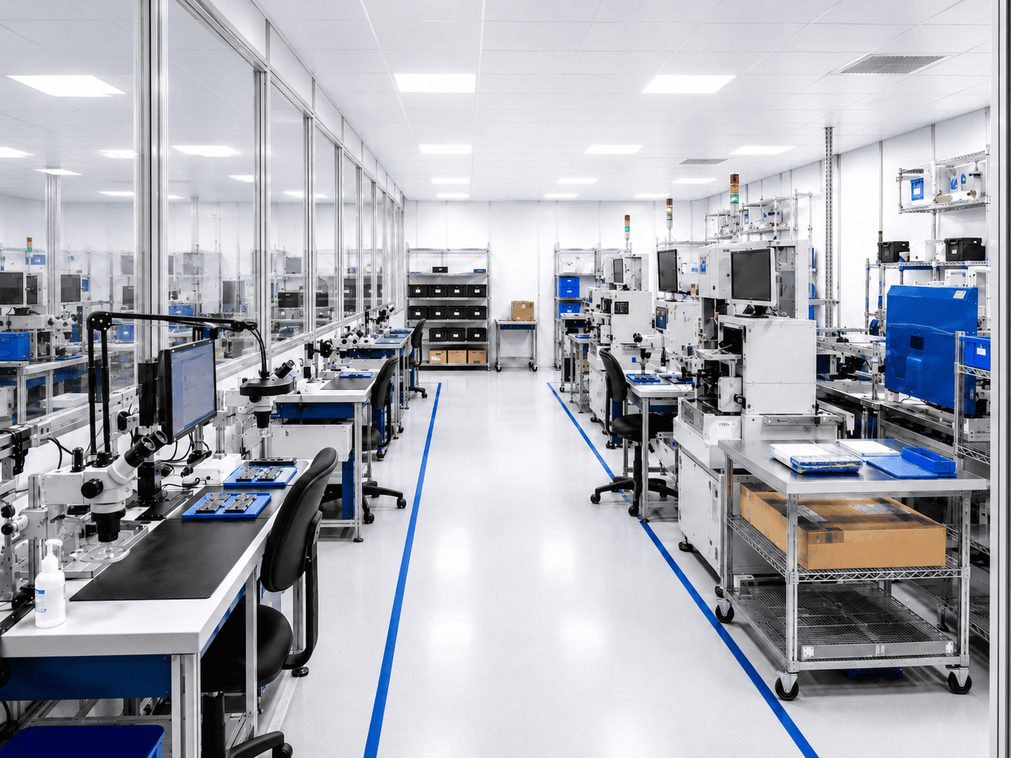 Electronics Modular Cleanroom