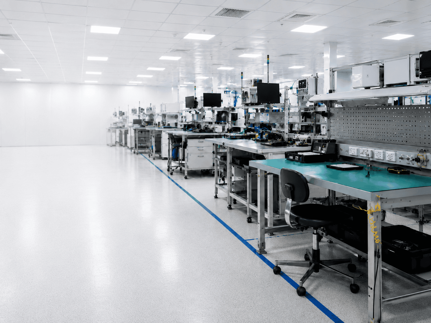 PCB and SMT manufacturing electronic cleanroom