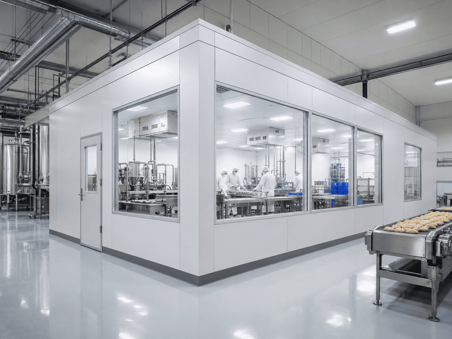 food  Modular Cleanroom