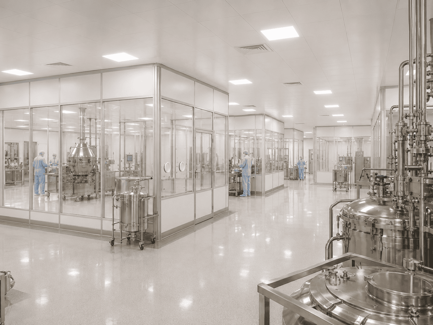 Pharmaceutical GMP Modular Cleanroom 