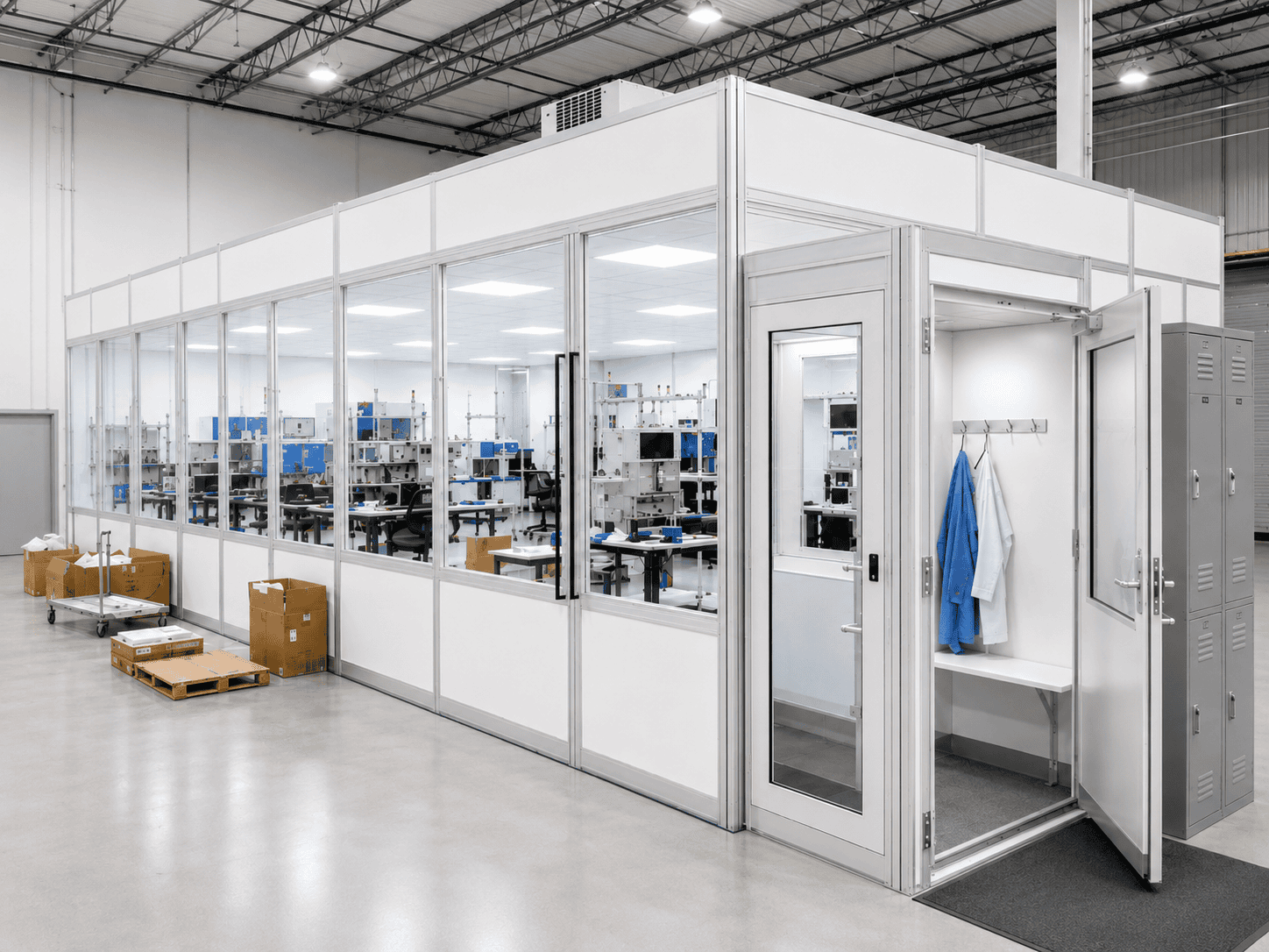 Electronics Modular Cleanroom