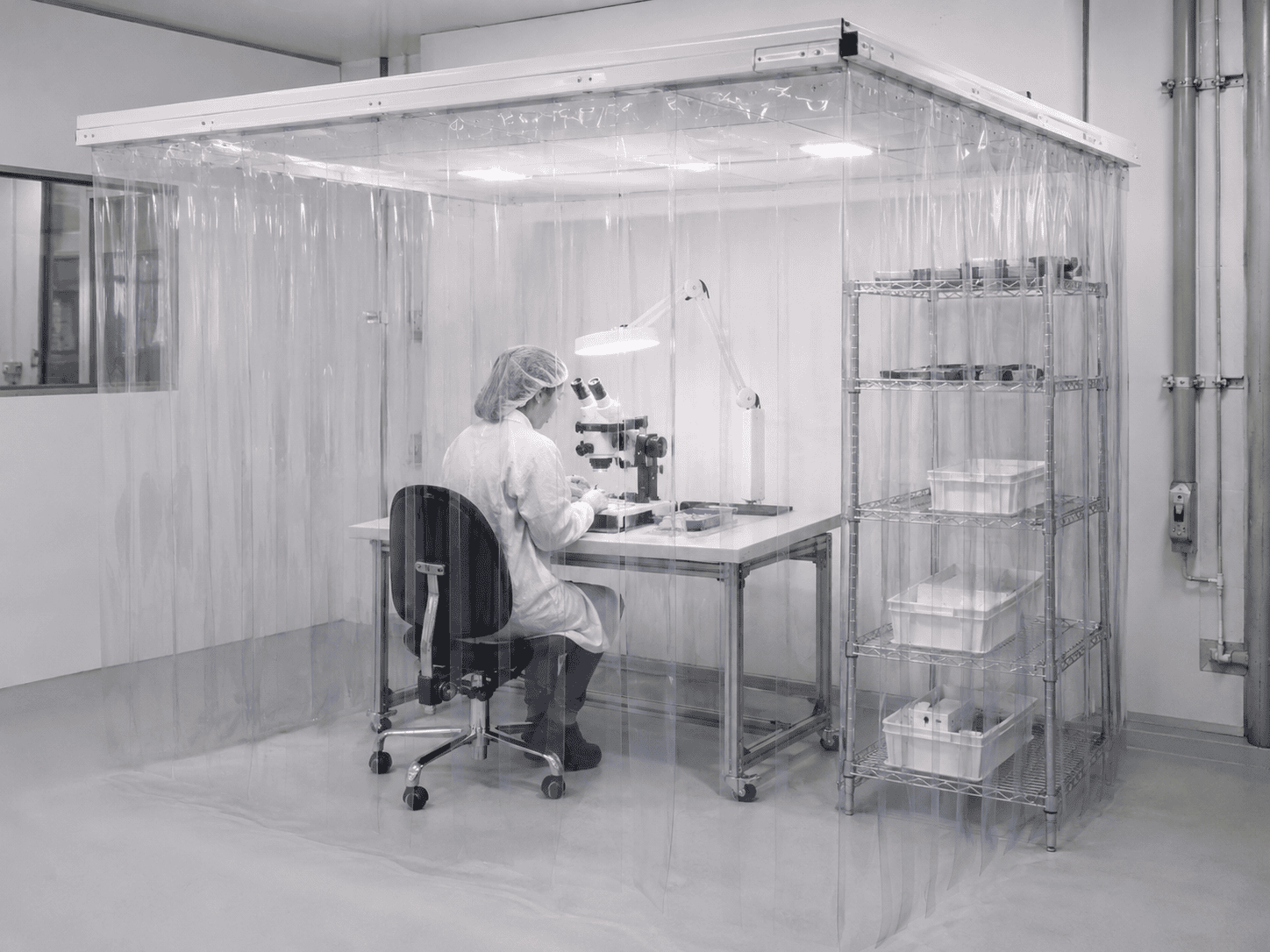 Softwall Cleanroom Booth 