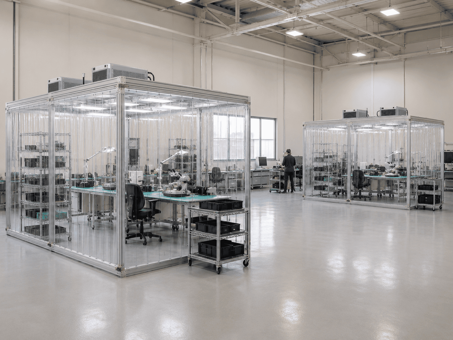 Electronics Clean Booth 