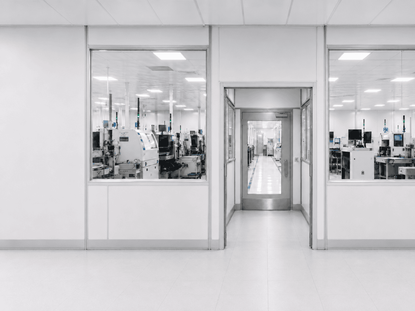 PCB and SMT manufacturing electronic cleanroom