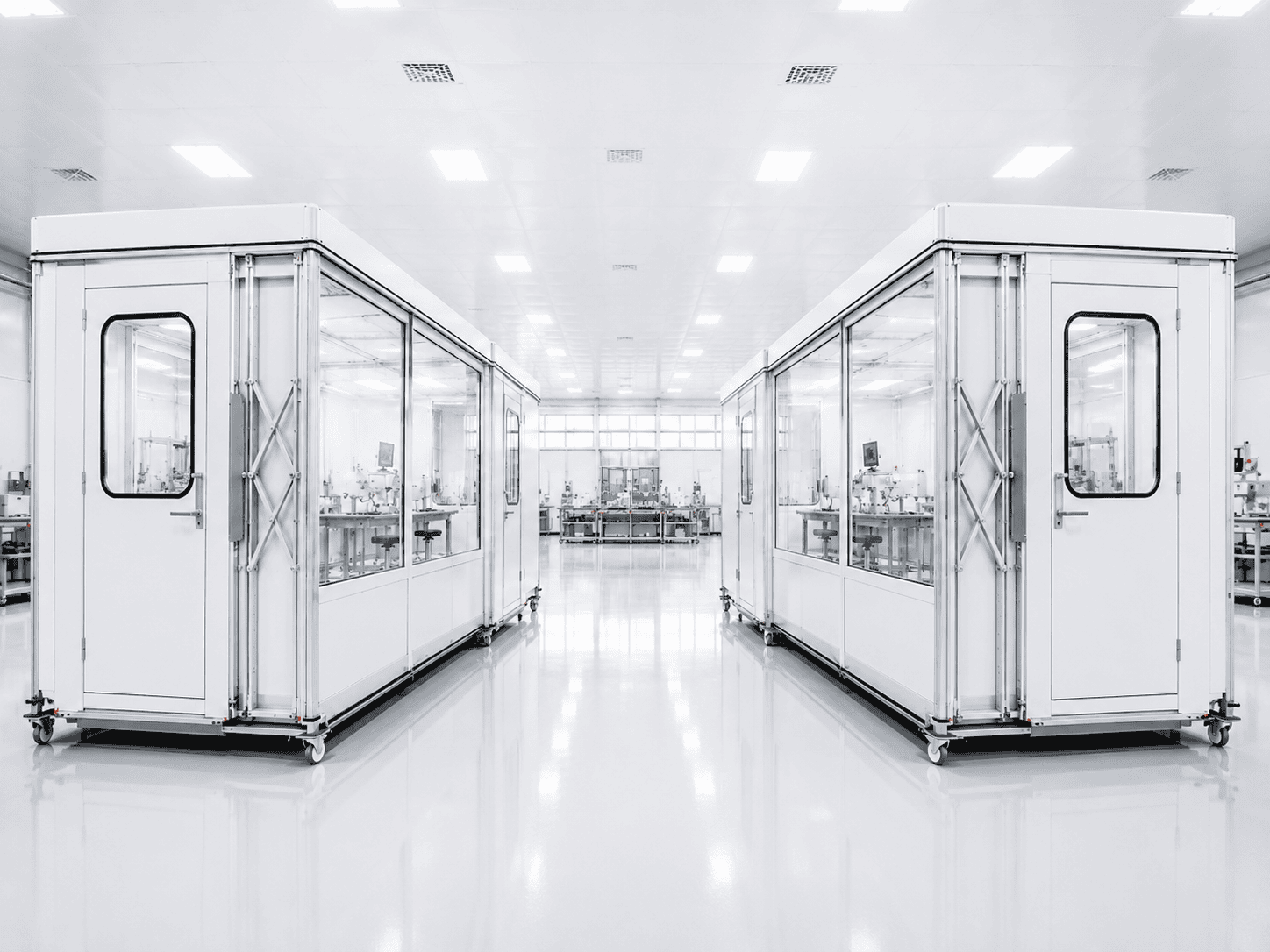 Mobile Expandable Modular Cleanroom