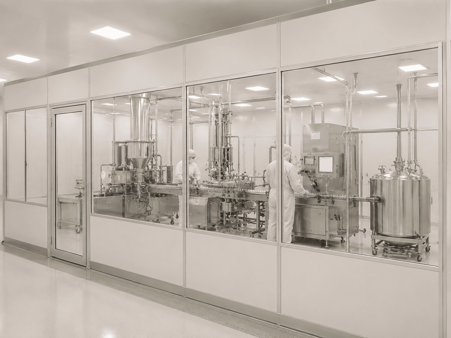 Pharmaceutical GMP Modular Cleanroom 