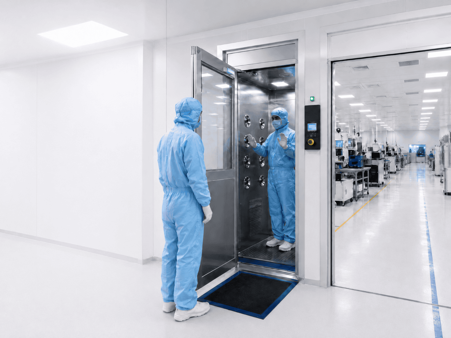 PCB and SMT manufacturing electronic cleanroom