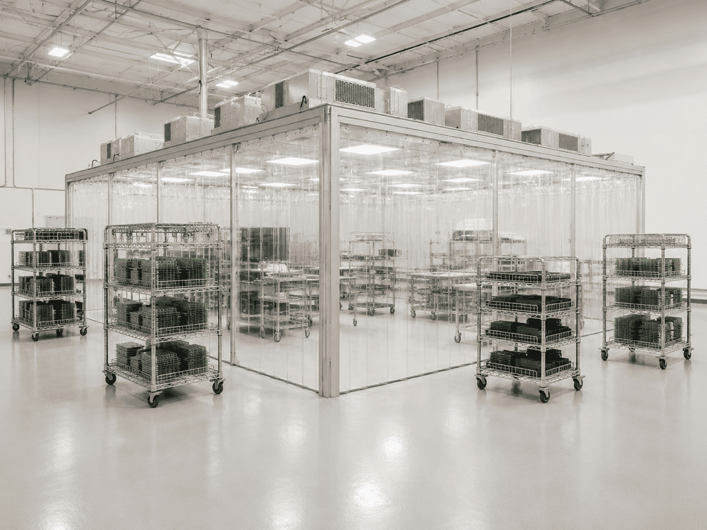 ISO 7 Clean Booth 